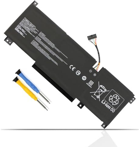 BTY-M492 Batteria per MSI Katana GF66 GF76 11UC/11UD/11UE/11UG/11SC/12UD/12UDO/12UE/12UEO/12UEK/12UG/12UGS/12UX Pulse GL66 GL76 11UDK 11UEK 11UCK Crosshair 15 17 A11UCK A11UDK A11UEK Bravo 15 B5DD