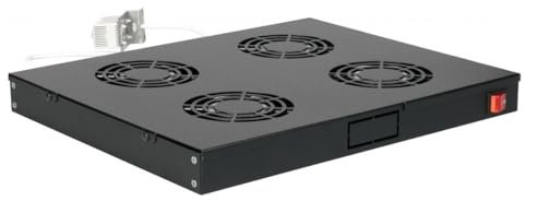 Equip Lüftermodul 19 für Serverschränke, 4xLüfter RAL9005