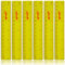 qollorette Lineal Herrscher 15 CM Transparentes Grundschule Plastiklineale mit Zentimetern und Zoll Durchsichtiges Lineal, 6 Einheiten Kunststoff Lineal für Schule Büro Zuhause
