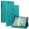 Rosbtib Custodia Cover per Samsung Galaxy Tab S2 9,7 pollici 2015 SM-T810/T815, Slim Fit Folio Pieghevole Cover Protettiva con Slot per schede Chiusura Magnetica Cover Galaxy Tab S2 9.7, Gigli verdi