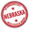 Stickers 12cm * 12cm Motorrad Helm Auto Aufkleber Nebraska Der Cornhusker State lustige Aufkleber