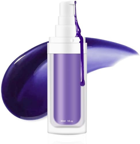 Pasta de dientes blanqueadora, pasta de dientes morada para blanqueamiento de dientes, potenciador de blanqueamiento dental, eliminación de manchas dentales, pasta dental correctora de color, 30 ml (3