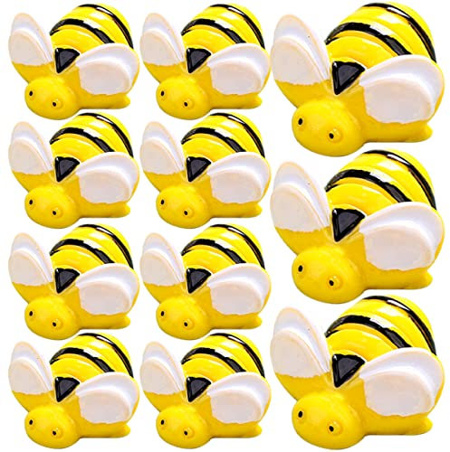 Lurrose Einzigartige Bienen-Charms Aus Kunstharz 75 Stück Bienenperlen Für Partydekorationen Heimdekoration