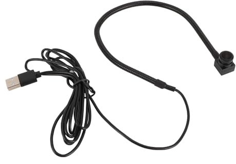 Webcam USB Center, Webcam Eye to Eye 1080P con Schermo Centrale Microfono Integrato, Obiettivo a Fuoco Fisso da 2 MP Webcam USB Center Cam per PC Desktop Laptop, Plug and Play