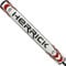 Golf Putter Grip for Mens 3.0 inch Premium Non-Slip Golf Putter Grips PU Material Lightweight Portable Soft All-Weather Control & Vibration Dampening for Precision Putting (Red-white)