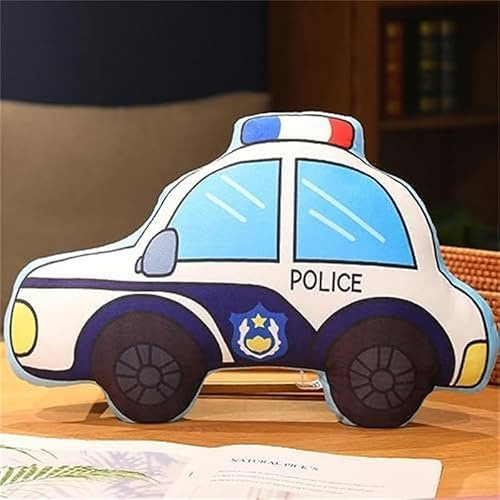 Freefire Dekokissen für Auto, Plüsch, LKW, Polizei, Auto, Couch, Dekoration