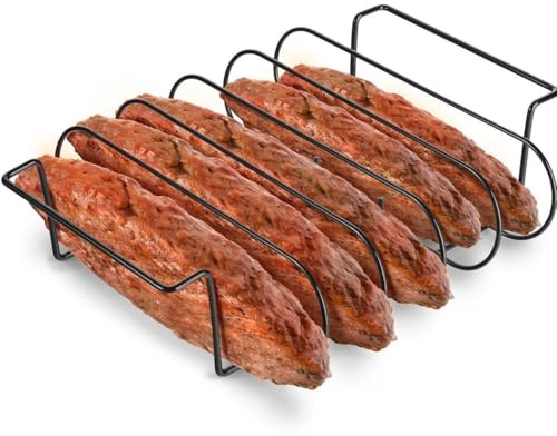 Per affumicare, griglia per barbecue, griglia in metallo, supporto antiaderente per grigliare