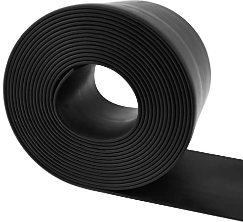 Plancha Goma Tira de Goma de Neopreno Antideslizante Plancha Neopreno para Juntas antivibración protección Bricolaje (50mm×1,5mm×6m)