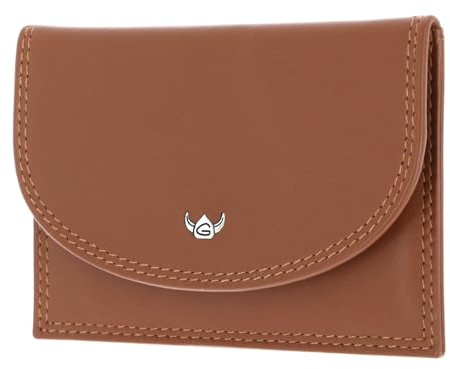 Golden Head Leder Kartenhalter Polo RFID Protect Kartenetui 4445 Cognac braun