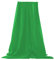 LKXHarleya Chiffon Stoff Sheer, Brautkleid Stoff, Soft Touch Georgette Kleid Material, Meterware, Durchgehende LäNge, GrüN
