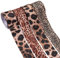 Pandahall Ripsband mit Leopardenmuster, 3,8 cm breit, verschiedene Tiere, Geparden, Bastelband für Stirnbänder, Haarschleifen, Geschenkverpackungen, Nähen, Basteln (9,1 m/Rolle)