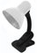 BEL AIR HOME - Lampe de bureau DEDALO 1xE27 pour éclairer votre espace de travail avec style et efficacité (BLANC)