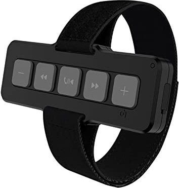 Botón de Medios Bluetooth 5.0,MoreChioce USB Recargable Inalámbrico Botón de Medios Bluetooth Control Remoto Motocicleta Reproducción de Música Control Remoto Compatible paraiPhone13/13Pro/13ProMax