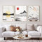 Koreanische Kultur Kunstdruck Asiatisches Poster Modernes Korea Wandlandschaft Leinwand Gemälde Bild für Wohnzimmer Wohnkultur 50x70cm-3Pieces Frameless