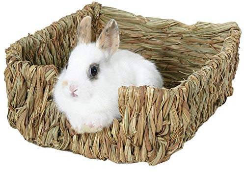 Lecerrot Compagnie - Tapis Tissé en pour Lapin, Lit d'animal Tissé d' Petits Animaux Maison d' pour des Cobayes Chinchillas Et Lapins