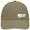 Huuraa Cappy Mütze YOLO You only live Once Unisex Kappe Größe Olive/Beige mit Lebensmotto Motiv Geschenk Idee für Freunde und Familie