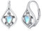 Schildkröte Ohrringe 925 Sterling Silber Mondstein Schildkröte Creolen Meeresschildkröte Ohrstecker Niedliche Ozean Tier Schmuck Geschenke für Frauen Mädchen