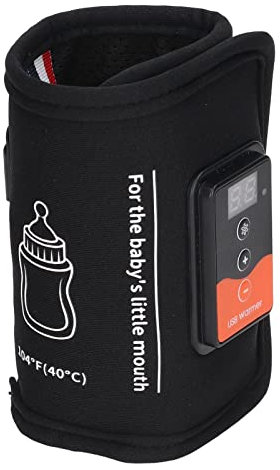Scaldabiberon Portatile da Esterno, Borsa Scaldabiberon USB, per Biberon per Auto a Casa