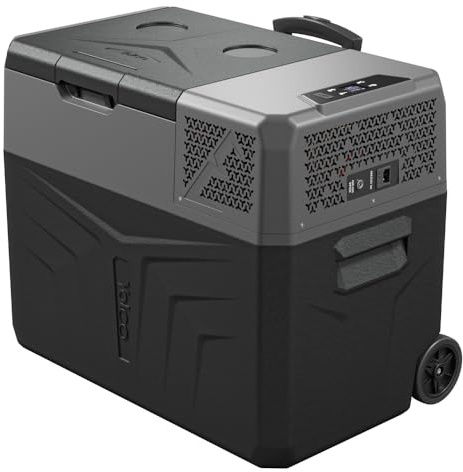 Yolco BCX40 Carbon Kompressor Kühlbox 40L – Auto & Camping Kühlschrank 12V/24V & 230V, -20°C bis +20°C