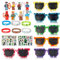 Powmag 22pcs Pixel Festa Regalo Bambini, Bomboniere compleanno, Kit Festa compleanno Regalo Bambini, 8 minifiguras, 6 braccialetti di silicone, 6 bicchieri di pixel, 2 adesivi, Festa Decorazioni