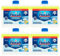 Finish Dishwasher Cleaner - Savers Pack of 4x250ml - De-scales, Deep Cleans, Prolongs Life of Dishwasher - Removes Nasty Odours
