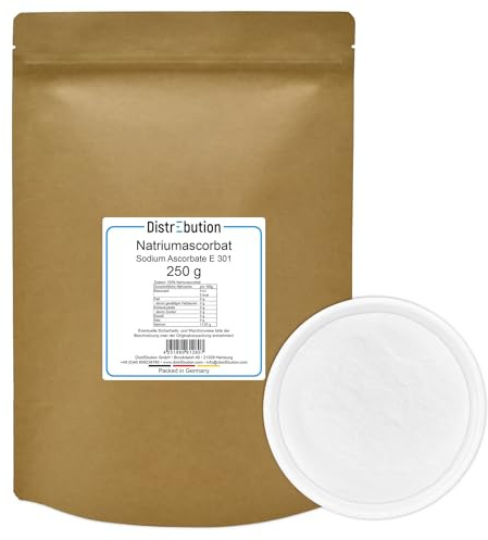 Natriumascorbat Pulver 250g Antioxidationsmittel Lebensmittelqualität E301 Vitamin C