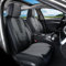 Coverado Sitzbezüge Auto Vorne und Hinten 5 Stück - Leder Autositzbezüge mit Lendenwirbelstütze, Universell Auto-Schonbezüge Set Fit für die meisten Autos SUV PKW, Limousinen und LKW B-8859