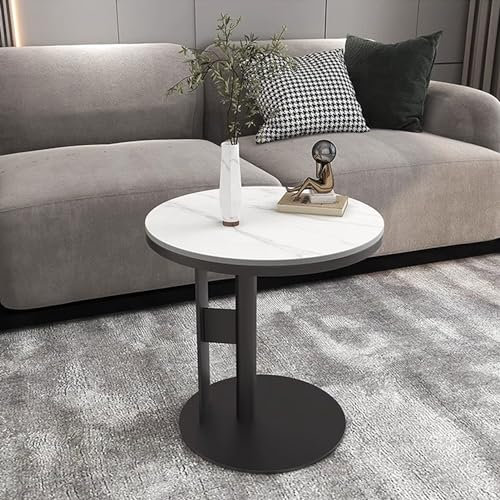 Drsyffsup C-förmige Beistelltische, Wohnzimmer-Beistelltische – modernes Zuhause, Kleiner Terrassen-Beistelltisch, Bistrotisch, Frühstücks-Esstisch, einfach zu montieren (Size : 45x45x60cm)