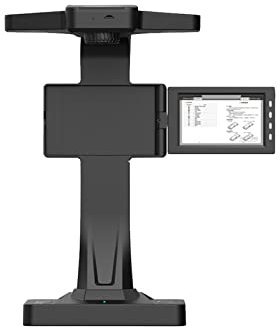 Smart Book Scanner Portable Dokumentscanner Eloam BS2000P. Mit 18. Mp Kamera, Ocr. Auto-Kurvenabflachungs- und Fingerabdruckentfernung mit hoher Scangeschwindigkeit
