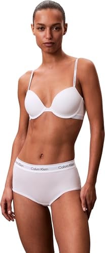 Calvin Klein Damen Demi-Cups BH Lightly Lined mit Logobund