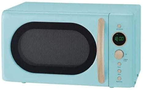 AKMW205WB - Forno microonde, 20 litri, Grill, 700 Watt, Azzurro