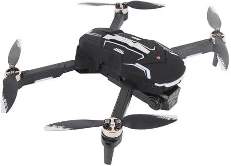 Drone GPS, Quadcopter RC Brushless con Doppia Fotocamera HD 8K, Evitamento degli Ostacoli Intelligenti, Telecomando Sullo Schermo, Atterraggio di Decollo Chiave, Filtri di