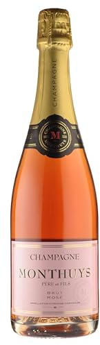 Monthuys Père & Fils Champagne Rose' Brut - 750 ml (Confezione da 6)