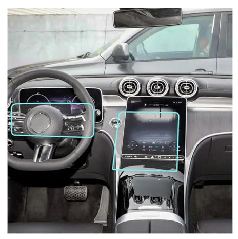 HCPAVEXT Für Für GLC 260 300 2023 2024 Auto Center Radio GPS Navigation Intrument Gehärtetem Glas Screen Protector Film