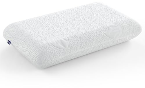 BedStroy Nackenstützkissen aus Memory-Schaum, Aloe-Vera-Stoff, abnehmbarer, atmungsaktiver Bezug für Bett und Schlaf, 70 cm, 40 x 70 x 8 cm