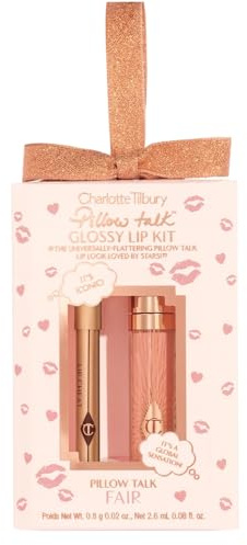 Charlotte tilbury pillow talk mini glossy lips duo - PILLOW TALK FAIR