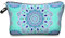 PREMYO Kosmetiktasche Klein für Handtasche - Schminktasche Damen Make Up Tasche - Federmappe Mädchen Etui Mandala