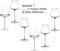 Trentiner Calici Spumante con punti Perlage Etoile Sparkle 6 pz