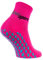 Rainbow Socks - Donna Uomo Neon Calze Sportive Antiscivolo - 1 paio - Rosa - Taglia 39-41