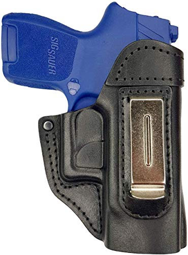 VlaMiTex IWB 5 Leder Holster für Sig Sauer P250 Sub Compact / P320 Sub Kompakt