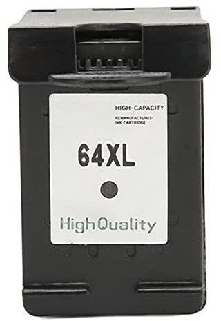 Ersatz-Tintenpatronen für HP 64XL, Schwarz/Farbe Druckpatronen für Envy Photo 6220 6222 6230 6232 6234 6252 6255 6258 7120 7130 7132 7134 7155 7158 7164 7820 7822 7830 7832 7865(H64XLBK Schwarz)