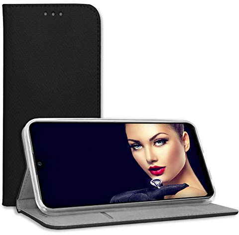 mtb more energy® Klapphülle Smart Magnet kompatibel mit Google Pixel 7 Pro - schwarz - Bookstyle - Klapp-Cover Hülle Wallet Case