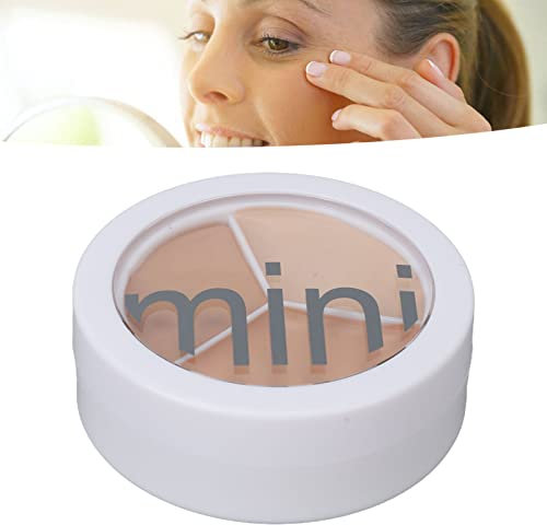 Betued 15g Concealer Palette, 3 Farben Concealer Wasserdicht Schweißfest Abdeckcreme Make-up Palette für Dunkle Ringe Flecken Flecken Rötungen