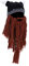 Kuuleyn Bärtige Wikinger-Mütze, Herrenkopf-Barbaren-Bart-Mütze, wikingermütze Winter,Warmer Piraten-Horn-Stil, Gestrickt, Gehäkelt, Slouch, Baggy-Baskenmütze, Hörner(Kaffee)