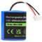 iPrize Batteria di ricambio 7,2 V 4000 mAh NI-MH per aspirapolvere iRobot Braava 380T 380 390T 390, Mint 5200 5200B 5200C