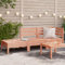ShGaxin Gartensofa 3-Sitzer Massivholz Douglasie, Gartenlounge, Terrassenmöbel, Balkonmöbel, Terrassen Sofa, Gartenmöbel - 838045