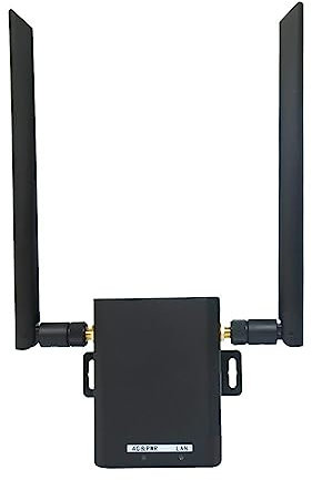Booso H927 4G Router inalámbrico industrial 4G LTE CAT4 150 Mbps ranura SIM Router WiFi hasta 16 usuarios con 2 antenas SMA-EU