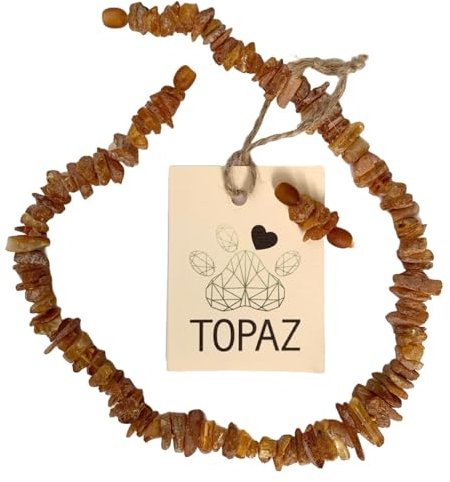 TOPAZ® Bernsteinkette Länge 25 cm + 3 cm Verlängerung incl.