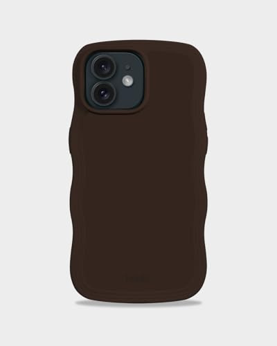 holdit Wavy Case iPhone 12/12 Pro - Chocolate