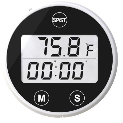 HEBEOT Pool-Thermometer, schwimmend, Winterbadthermometer, schwimmendes Wasserthermometer für Schwimmbäder, Badewannen, Fischglas, Teich (schwarz)